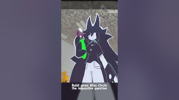 [SFM/Animation] Baldi gives Miss Circle the impossible question #baldisbasics #misscircle