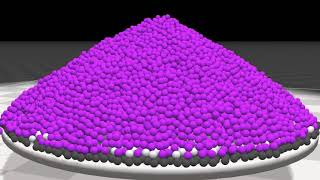 Granular Flow Simulation NVIDIA Flex