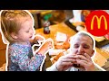 Toddler has McDonald's for the First Time 🫣