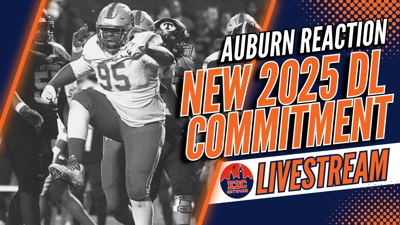 LIVE 2025 Commit Antonio Coleman to Auburn Football EARLY ANALYSIS