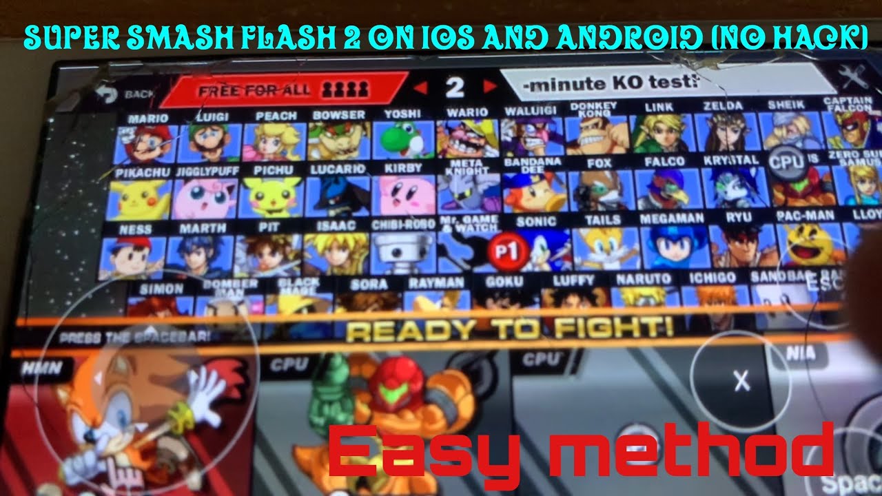 How to play SSF2 and other flash games on mobile. : r/smashbros