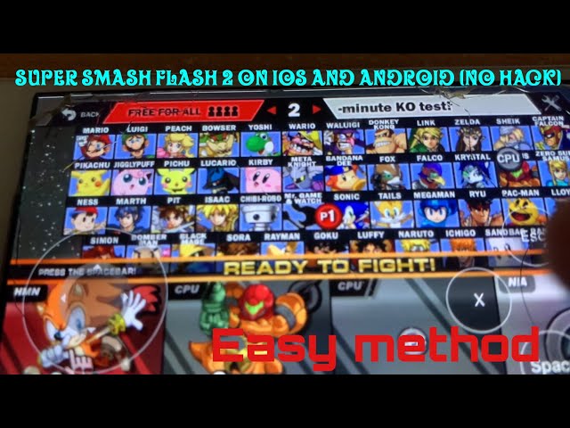 How to play SSF2 and other flash games on mobile. : r/smashbros