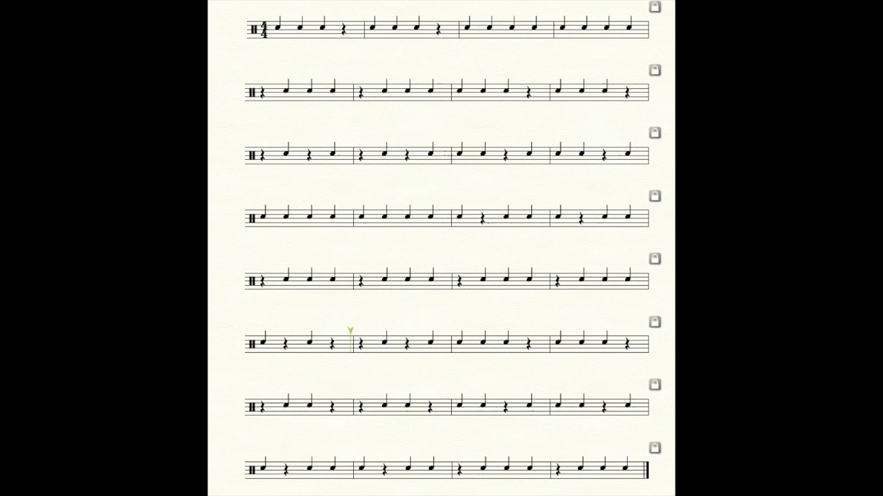 Learn to Read Quarter Notes and Quarter Rests Lesson 1B YouTube