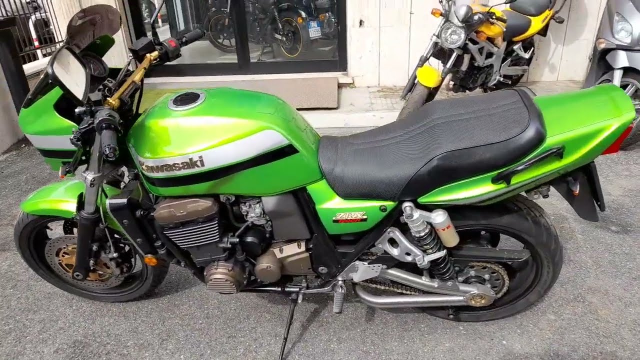 Kawasaki ZRX 1200 R Eddie Lawson Replica - 2004 - YouTube