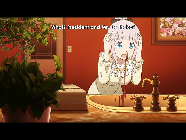 Chika's Weird Face - President Anime Memes