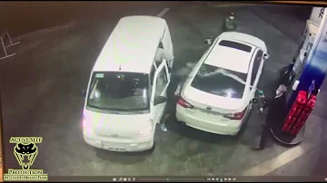 Crafty Defender Uses Gas Pump To Defend Against Robbers