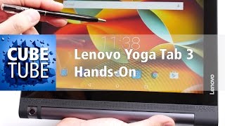 Lenovo Yoga Tablet 3 10 Zoll Hands On deutsch HD