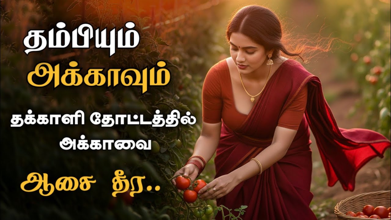தக்காளி தோட்டத்தில் அக்காவை | அக்கா தம்பி | kanimozhi stories #tamilstories 