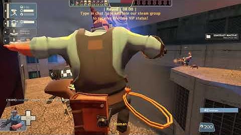 TF2: Zombie escape - Ze ATIX Helicopter and Ze Italy town - The rooftops of salvation