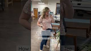 Learn how to sew a Classic tee from start to finish!