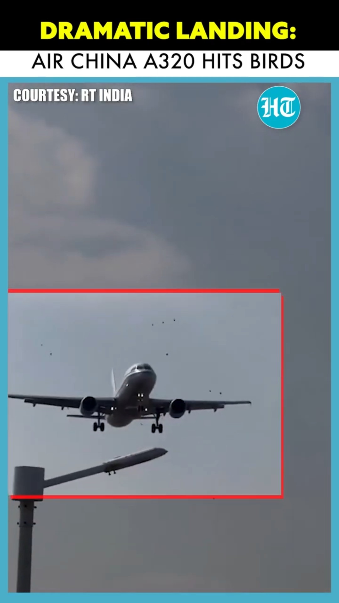 Air China Flight Strikes Birds on Final Approach to Xiamen Airport