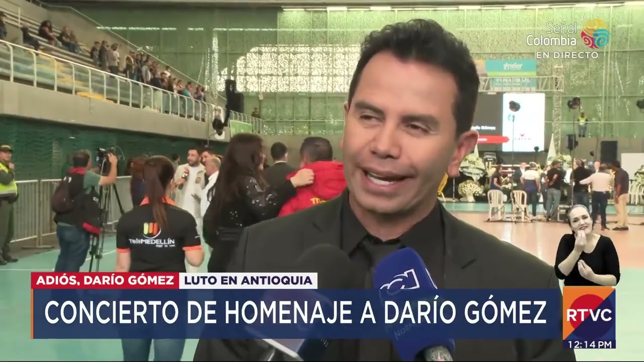 Artistas hacen concierto para homenajear al 'rey del despecho' Darío Gómez | RTVC Noticias
