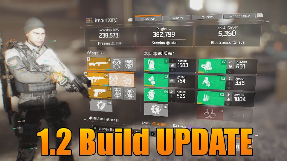 THE DIVISION RANK 99 DARK ZONE UPDATE LOADOUT DPS AND HEALTH BUILD FOR