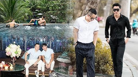 Rộ nghi án ông bầu Vũ Khắc Tiệp đang có quan hệ mờ ám với nam người mẫu Thái Lan?