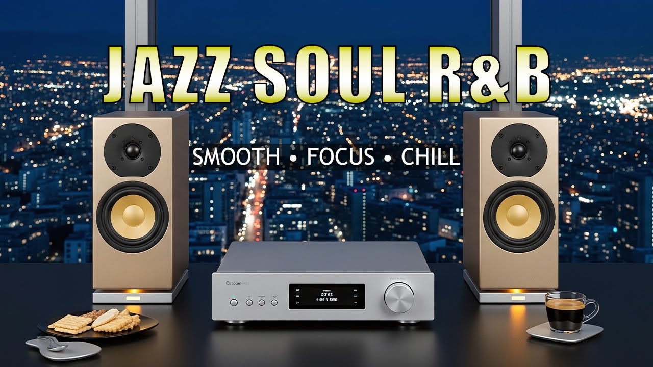 Midnight Soul Frequencies – Smooth Jazz & Soulful R&B for Relax, Focus & Cozy Nights