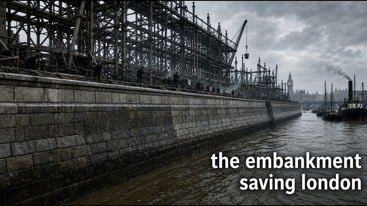 The Embankment: The Victorian Solution That Saved London From Its Own River