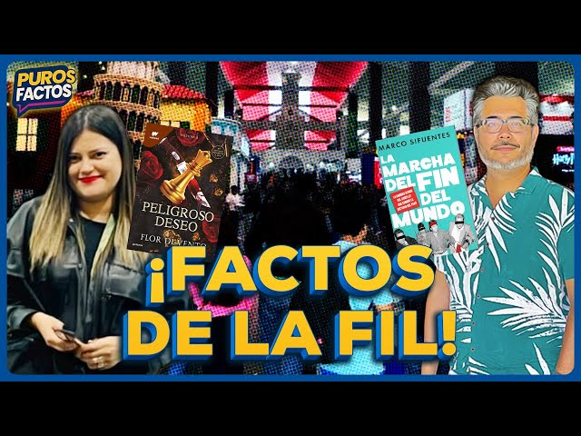 📚 SOLTAMOS FACTOS DE LA FIL JUNTO A MARCO SIFUENTES Y FLOR DI VENTO #PUROSFACTOS