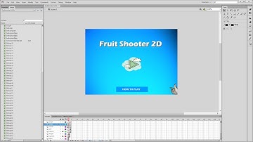 Fruit Shooter 2D | Minigame using Adobe Action Script 2.0