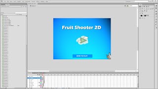 Fruit Shooter 2D | Minigame using Adobe Action Script 2.0 screenshot 4