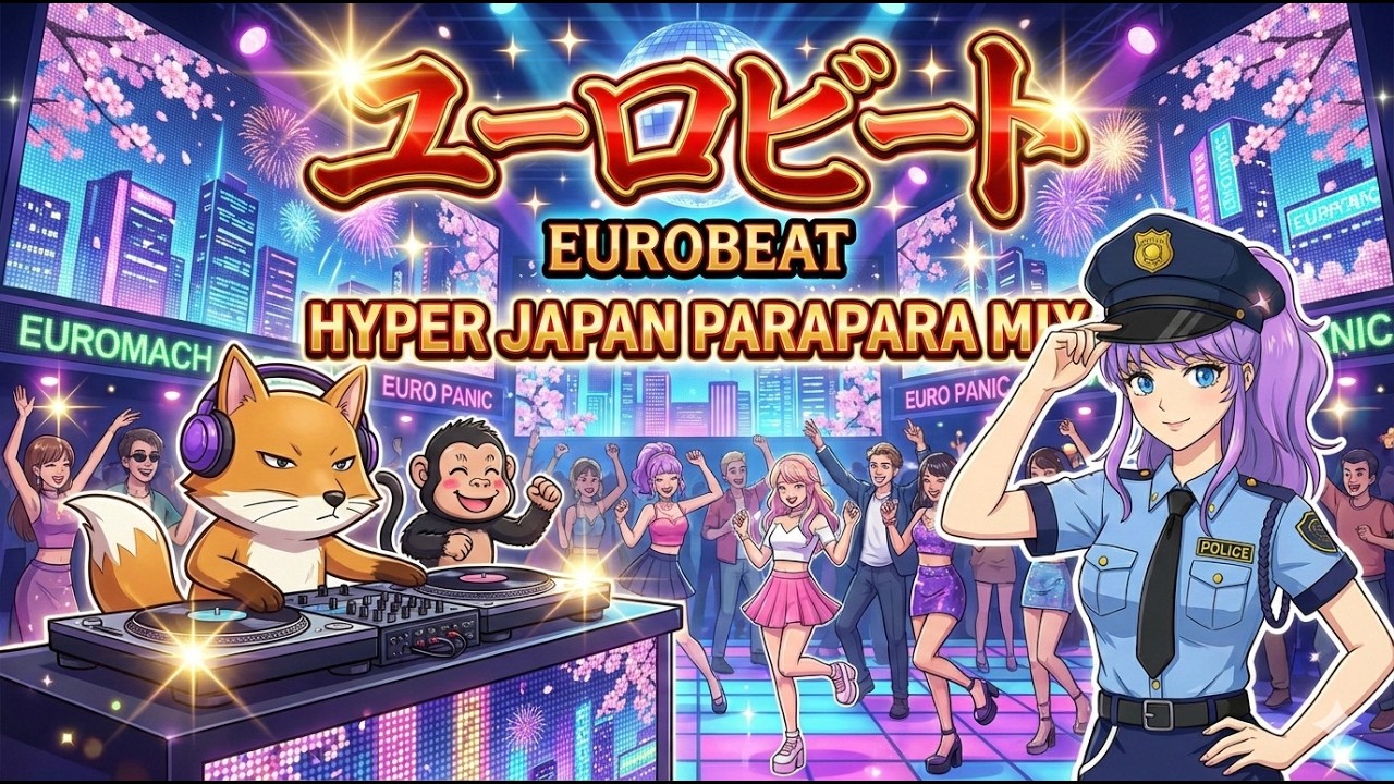 ユーロビート】EUROBEAT DJ Kenichi Hyper Japan ParaPara Mix