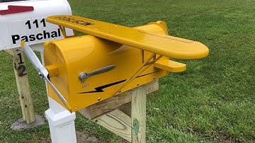 Airplane Mailbox of My 1946 Piper J-3 Cub