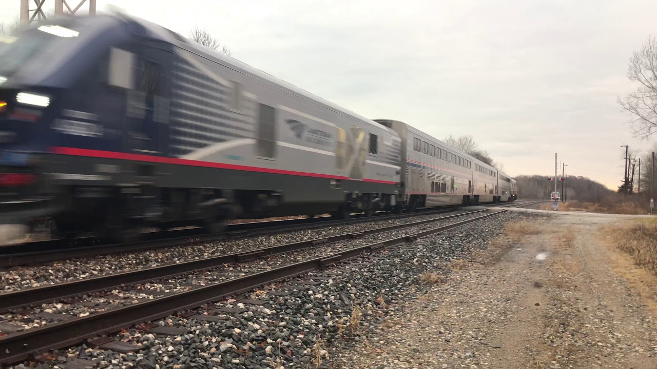 Amtrak 90221 New Buffalo, MI YouTube