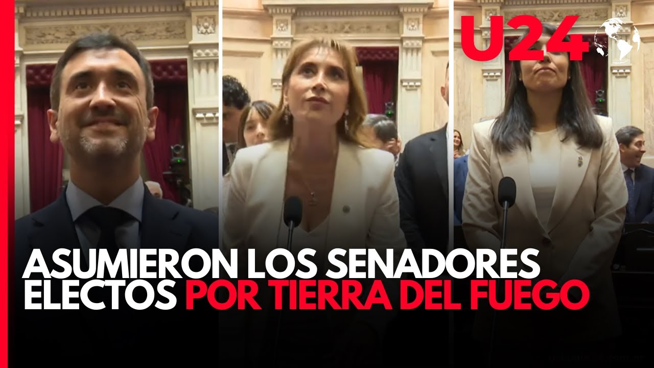 Juraron los senadores electos por Tierra del Fuego