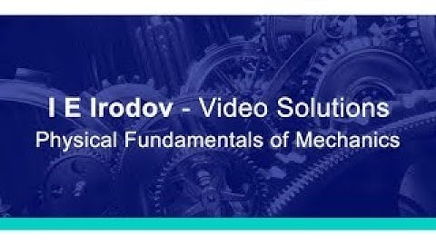 I E Irodov Solutions - Physical Fundamental of Mechanics (Hydrodynamics) - Q 1.328