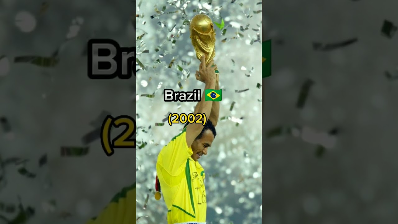 Fifa world cup winner from (2022 -1970) 