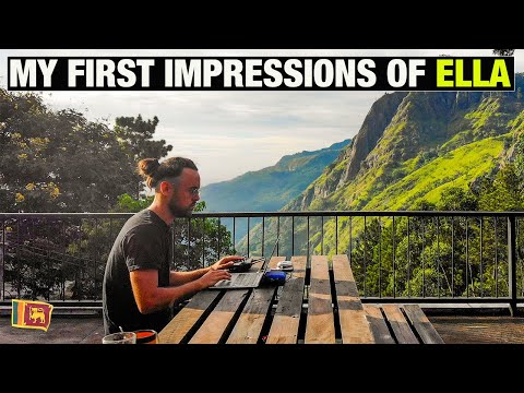 My first impressions of ELLA, SRI LANKA 🇱🇰