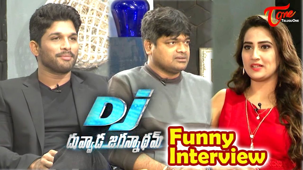 DJ Duvvada Jagannadham | Allu Arjun, Harish Shankar Funny Interview | 