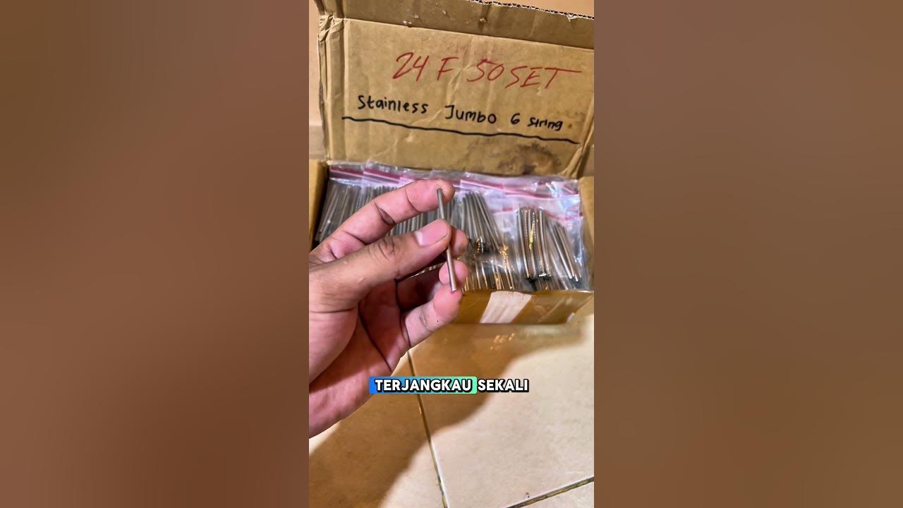 Fret Stainless Jumbo untuk gitar 6 String ! Ready stock #alifmusicstore Fret Stainless Jumbo untuk gitar 6 String ! Ready stock #alifmusicstore