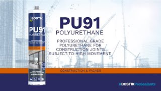 Bostik PU91 Construction Polyurethane Sealant | Bostik UK screenshot 5