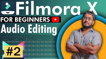 How To Edit Audio & Voice Over For YouTube Videos in Filmora X Full Course For Beginners in Hindi #3