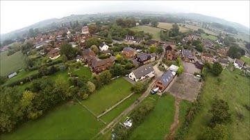 Blade 350 QX Aerial video flying round a friends place - onboard flips and rolls