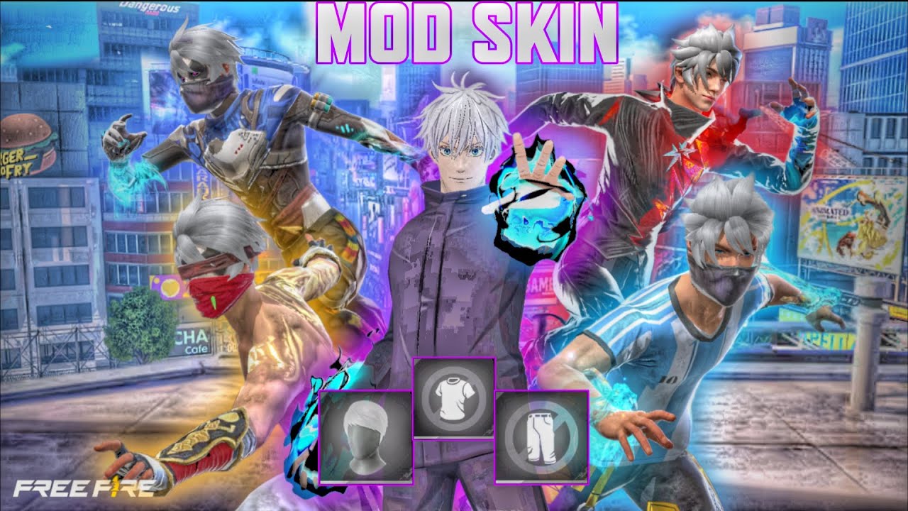 MOD SKIN PRO PLAYER V192 FREE FIRE OB52 YouTube