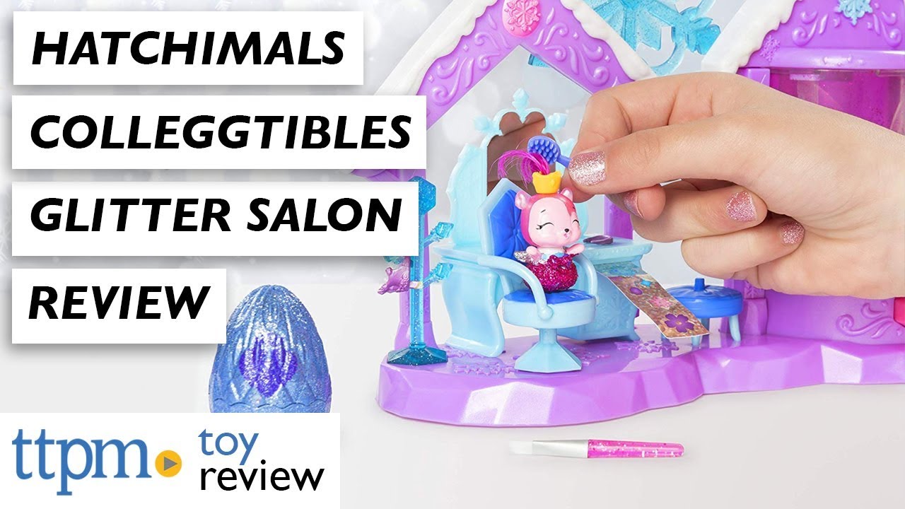 Hatchimals Colleggtibles Glitter Salon Playset - A Review - AD - Mrs H