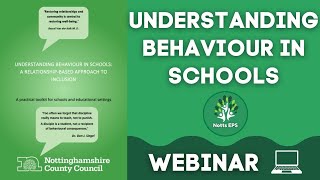 Understanding Behaviour in Schools Toolkit: Relational Based Intervention