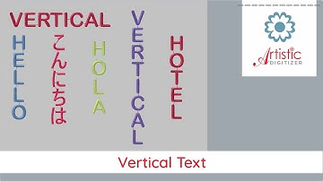 Vertical Text