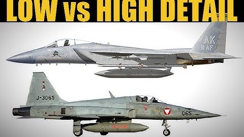 Explained: Low & High Fidelity DCS World Aircraft Models