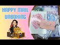 Happy mail, just roll it in glitter, saving challenges