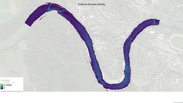 Quasi Steady Simulation with Telemac2d