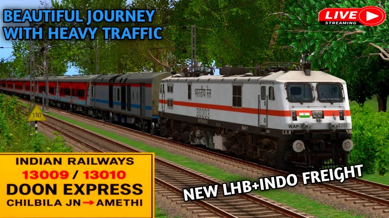 [PART- 2}13009 DOON EXPRESS LIVE RAILWORKS..#indianrailways #railworks ...