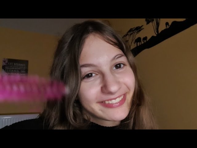 ASMR Make Up and Hair Brushing German Roleplay