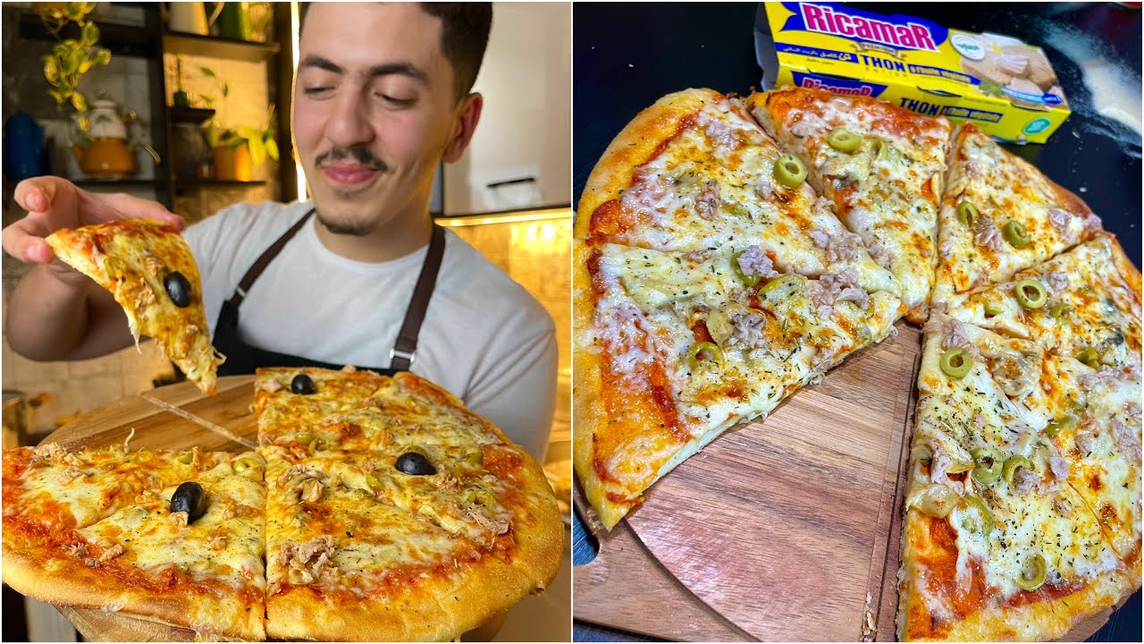 من كثرة البنة تاعها جامي نبدلها بيتزا أفضل من تاع المحلات 👌 بجميع أسرارها متزيديش كامل تبدليها