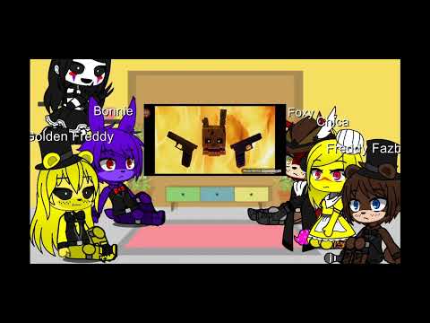 Fnaf and Puppet react to Just an attraction Minecraft animation
