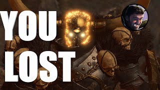 When you lost the campaign but you keep going