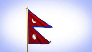 3d, Nepal flag screenshot 2