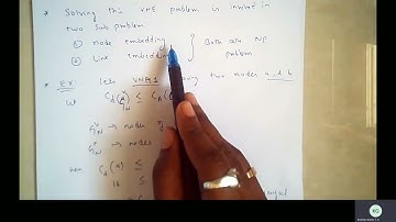 Virtual Network Embedding (VNE) Problem Explanation.