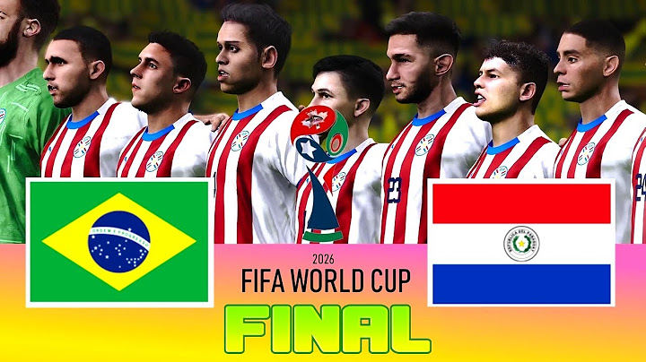 BRAZIL vs PARAGUAY - Final FIFA World Cup 2026 | Full Match All Goals | Football Match